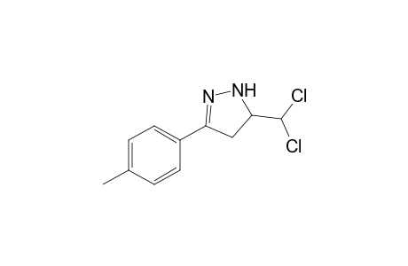 5-Dichloromethyl-3-(4-methylphenyl)-2-pyrazoline