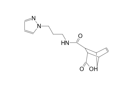 bicyclo[2.2.1]hept-5-ene-2-carboxylic acid, 3-[[[3-(1H-pyrazol-1-yl)propyl]amino]carbonyl]-