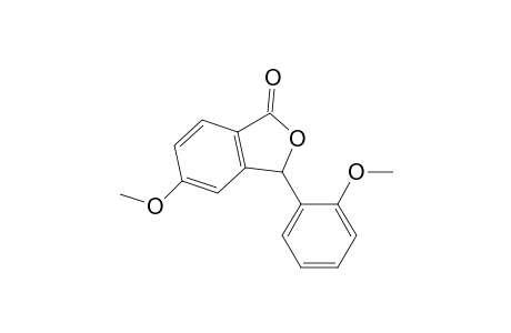 5-Methoxy-3-(2-methoxyphenyl)-3H-2-benzofuran-1-one