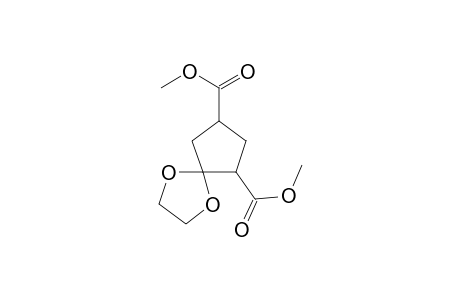 Dimethyl 4,4-ethylenedioxycyclopentane-1,3-dicarboxylate
