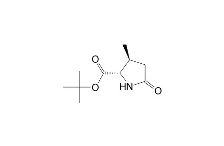 (2S,3S)-3-methyl-5-oxo-2-pyrrolidinecarboxylic acid tert-butyl ester