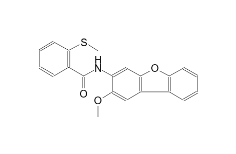 N-(2-Methoxy-dibenzofuran-3-yl)-2-methylsulfanyl-benzamide