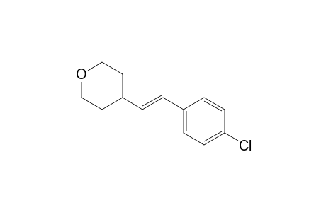 4(E)-(4-Chlorostyryl)tetrahydropyran