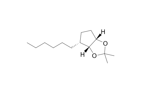 (1S,5R,6R)-6-Hexyl-3,3-dimethyl-2,4-dioxabicyclo[3.3.0]octane