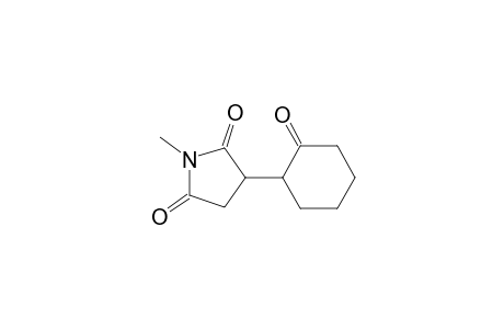 2,5-Pyrrolidinedione, 1-methyl-3-(2-oxocyclohexyl)-