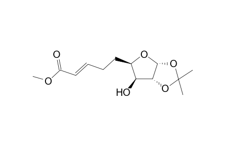 (E)-5-[(3aR,5R,6S,6aR)-6-hydroxy-2,2-dimethyl-3a,5,6,6a-tetrahydrofuro[2,3-d][1,3]dioxol-5-yl]-2-pentenoic acid methyl ester