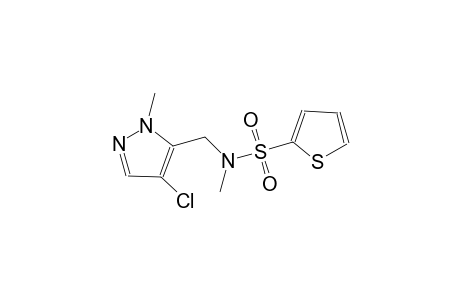 2-thiophenesulfonamide, N-[(4-chloro-1-methyl-1H-pyrazol-5-yl)methyl]-N-methyl-