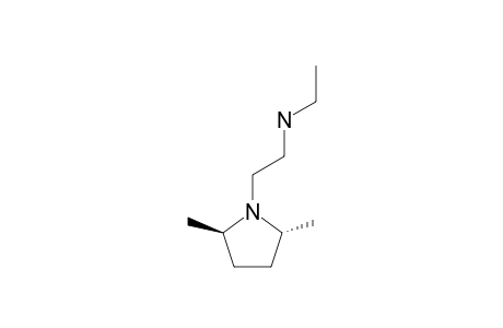 2-[(2R,5R)-2,5-DIMETHYL-PYRROLIN-1-YL]-1-ETHYLAMINOETHANE