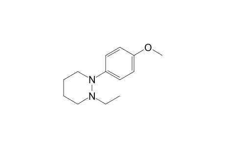 1-(4-Methoxyphenyl)-2-ethylhexahydropyridazine