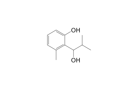 2-(1-Hydroxy-2-methylpropyl)-3-methylphenol