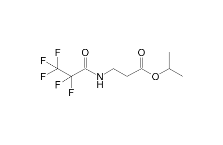 Isopropyl 3-[(2,2,3,3,3-pentafluoropropanoyl)amino]propanoate