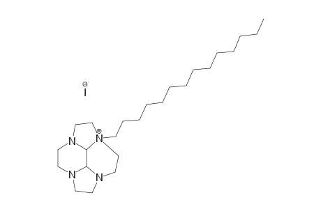 (1RS,13SR,14RS)-1-TETRADECYL-4,7,10-TRIAZA-1-AZONIATETRACYCLO-[5.5.2.0.(4,14)0.(10,13)]-TETRADECANE-IODIDE