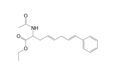 Ethyl (E,E)-2-Acetamido-8-phenylocta-4,7-dienoate