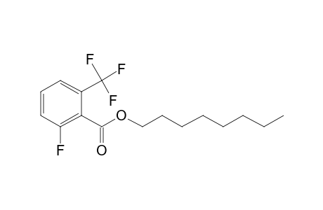 6-Fluoro-2-trifluoromethylbenzoic acid, octyl ester