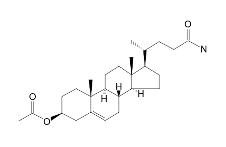 3.beta.-Acetoxy-5-cholenamide