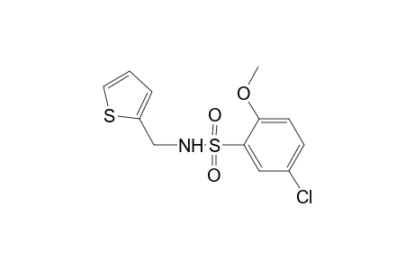 5-Chloro-2-methoxy-N-(2-thienylmethyl)benzenesulfonamide
