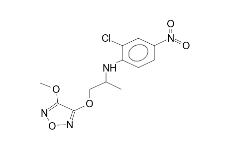3-methoxy-4-[2-(2-chloro-4-nitroanilino)propoxy]furazane