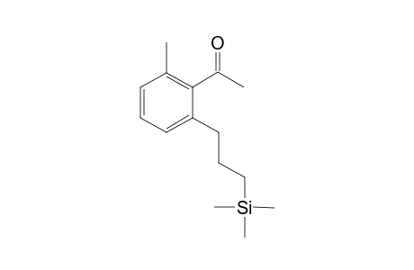 2'-Methyl-6'-(3-(trimethylsilyl)propyl]actophenone