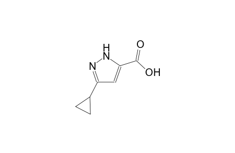 1H-pyrazole-5-carboxylic acid, 3-cyclopropyl-