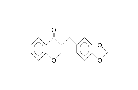 3-(3,4-Methylenedioxy-benzyl)-4H-chromen-4-one