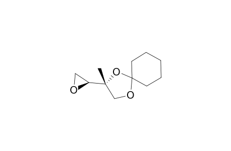 (3R)-3-methyl-3-[(2S)-2-oxiranyl]-1,4-dioxaspiro[4.5]decane