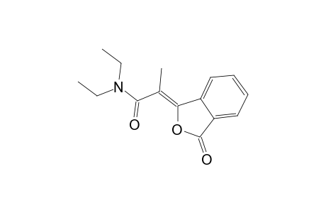 N,N-DIETHYL-2-PHTHALYLIDENE-PROPANAMIDE
