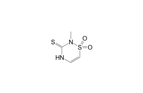 2-Methyl-3-thioxo-3,4-dihydro-2H-1,2,4-thiazine-1,1-dioxide