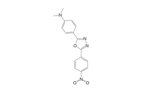 2-(4-DIMETHYLAMINOPHENYL)-5-(4-NITROPHENYL)-1,3,4-OXADIAZOLE