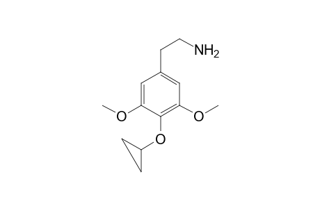 4-Cyclopropoxy-3,5-dimethoxyphenethylamine