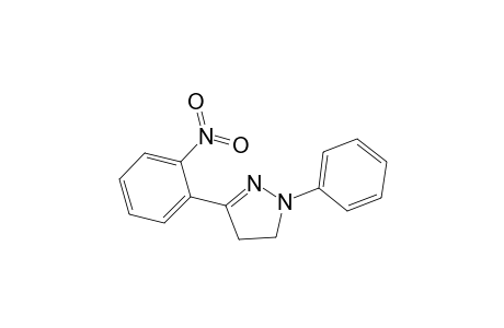 1H-Pyrazole, 4,5-dihydro-3-(2-nitrophenyl)-1-phenyl-