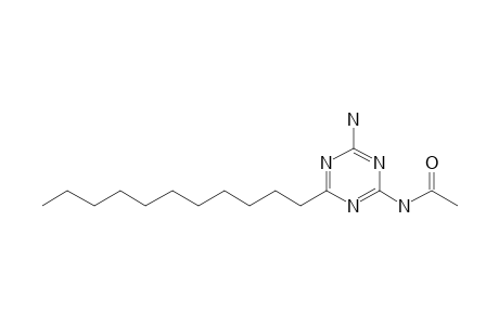 Lauroguanamine, N-acetyl