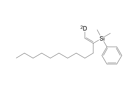 Silane, dimethyl[1-(methylene-d)undecyl]phenyl-, (Z)-