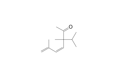 4,6-Heptadien-2-one, 3,6-dimethyl-3-(1-methylethyl)-, (Z)-