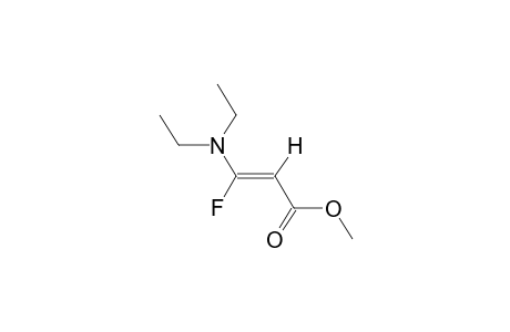METHYL (Z)-3-FLUORO-3-DIETHYLAMINOACRYLATE