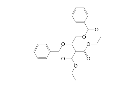 Propanedioic acid, [2-(benzoyloxy)-1-(phenylmethoxy)ethyl]-, diethyl ester