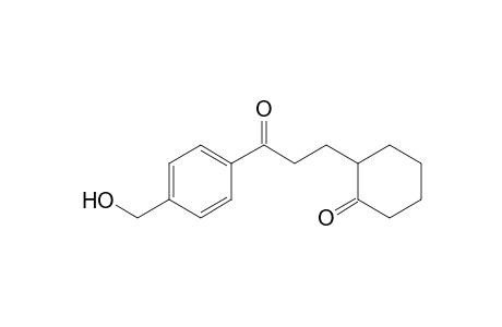 p-(Hydroxymethyl)phenyl 2-oxocyclohex-1-ylethyl Ketone