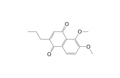2-Propyl-5,6-dimethoxynaphthoquinone