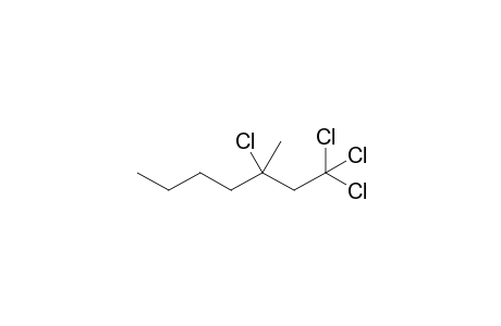 1,1,1,3-Tetrachloro-3-methylheptane