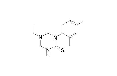 1-(2,4-dimethylphenyl)-5-ethyltetrahydro-1,3,5-triazine-2(1H)-thione