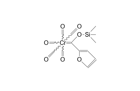 Pentacarbonyl(2-furyl(trimethylsiloxy)carbene)chromium(0)