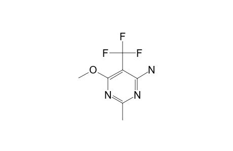 2-METHYL-4-METHOXY-5-TRIFLUOROMETHYL-6-AMINOPYRIMIDINE