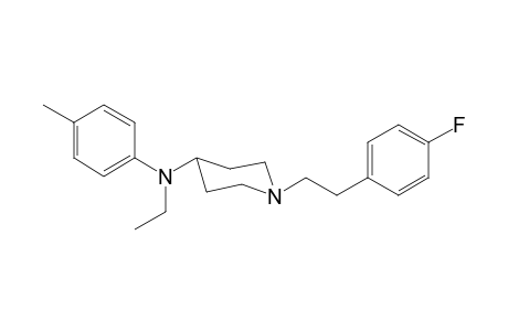N-Ethyl-1-[2-(4-fluorophenyl)ethyl]-N-4-methylphenylpiperidin-4-amine
