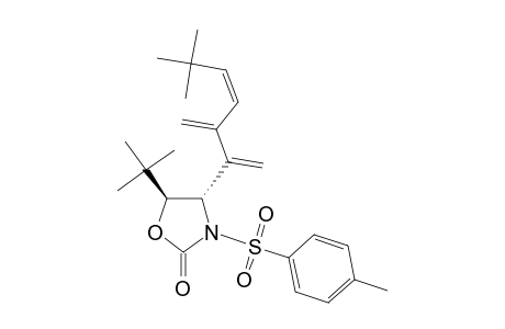 trans-N-p-Toluenesulfonyl-5-tert-butyl-4-[1-(5,5-dimethyl-1,3-hexadien-2-yl)vinyl]-2-oxazolidinone