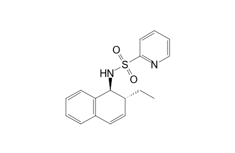 (1S*,2R*)-2-Ethyl-N-[(2'-pyridyl)sulfonyl]-1,2-dihydronaphthalen-1-amine