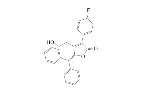 5-(diphenylmethylene)-3-(4-fluorophenyl)-4-(2-hydroxyethyl)-2-furanone