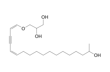 3-[(1Z,5Z)-17-hydroxyoctadeca-1,5-dien-3-ynoxy]propane-1,2-diol