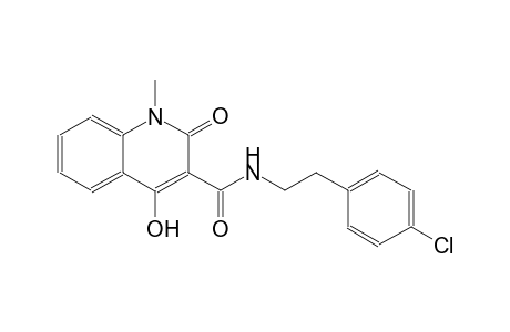 N-[2-(4-chlorophenyl)ethyl]-4-hydroxy-1-methyl-2-oxo-1,2-dihydro-3-quinolinecarboxamide