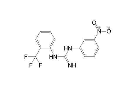 N-(3-nitrophenyl)-N'-[2-(trifluoromethyl)phenyl]guanidine