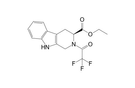 Ethyl (3S)-2-(2,2,2-trifluoroacetyl)-1,3,4,9-tetrahydropyrido[3,4-b]indole-3-carboxylate