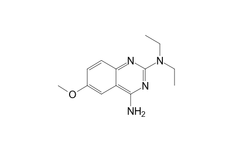 (4-amino-6-methoxy-quinazolin-2-yl)-diethyl-amine